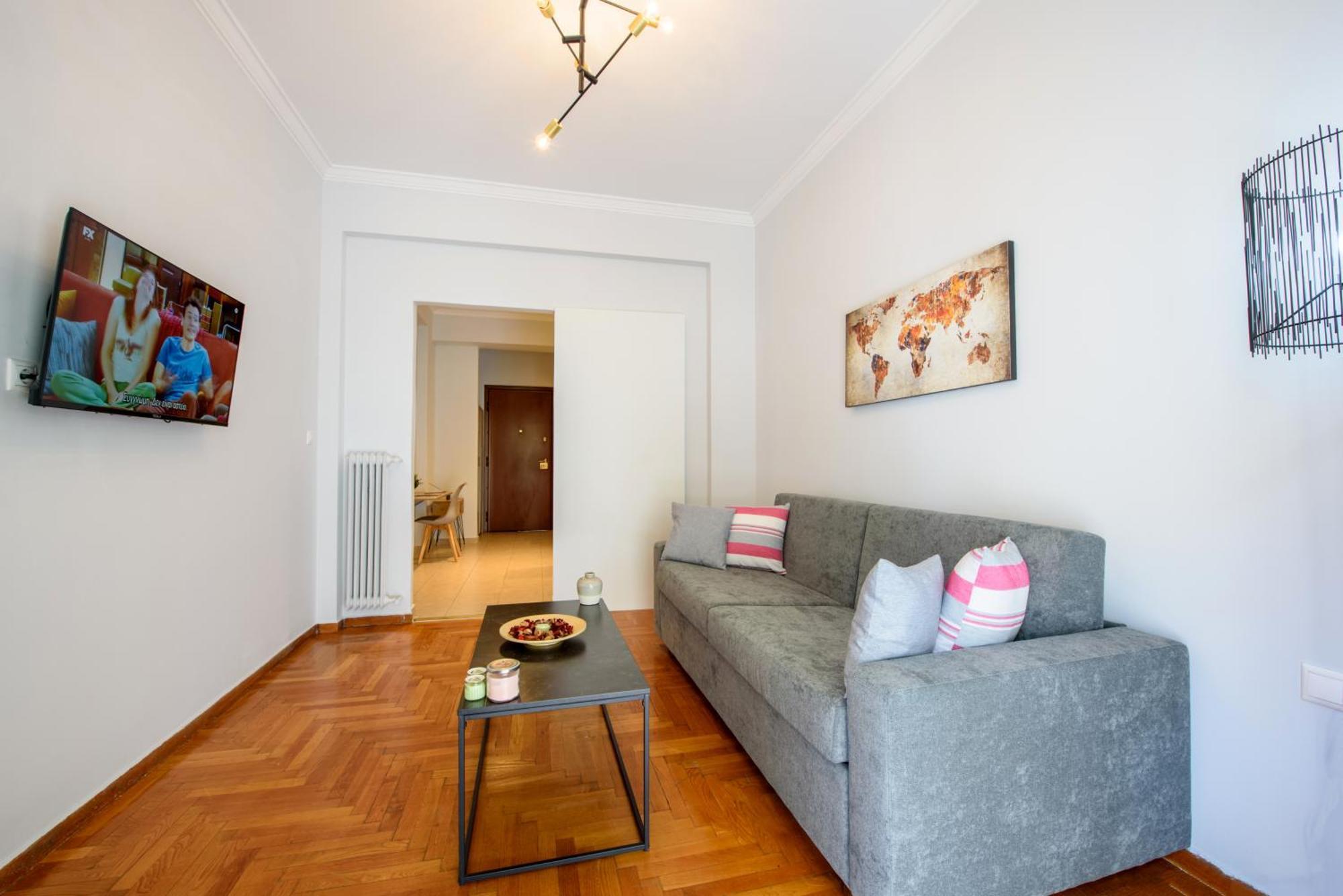 Spacious And Modern One Bedroom Apartment Athena Bagian luar foto